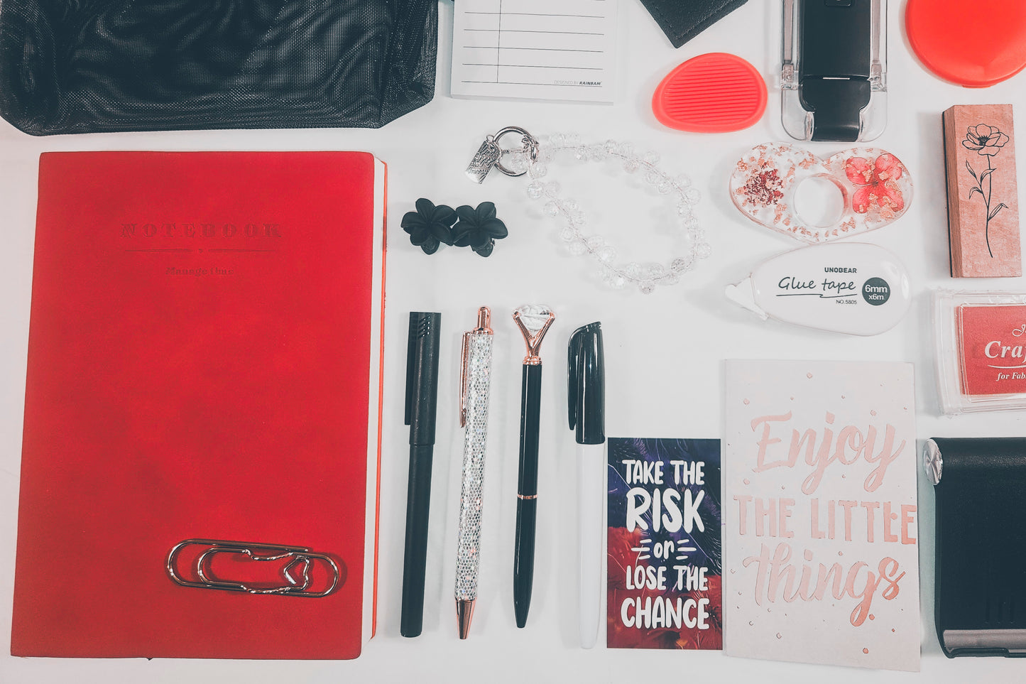 Luxe - Agenda fleuri